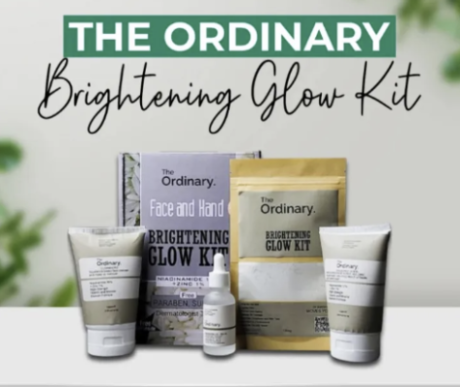 The Ordinary Face & Hand Brightening Glow kit 4 in 1 Bundle