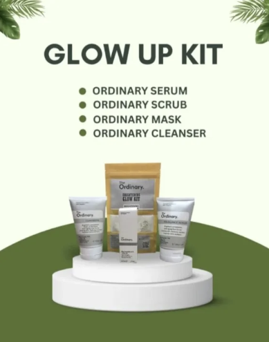 The Ordinary Face & Hand Brightening Glow kit 4 in 1 Bundle